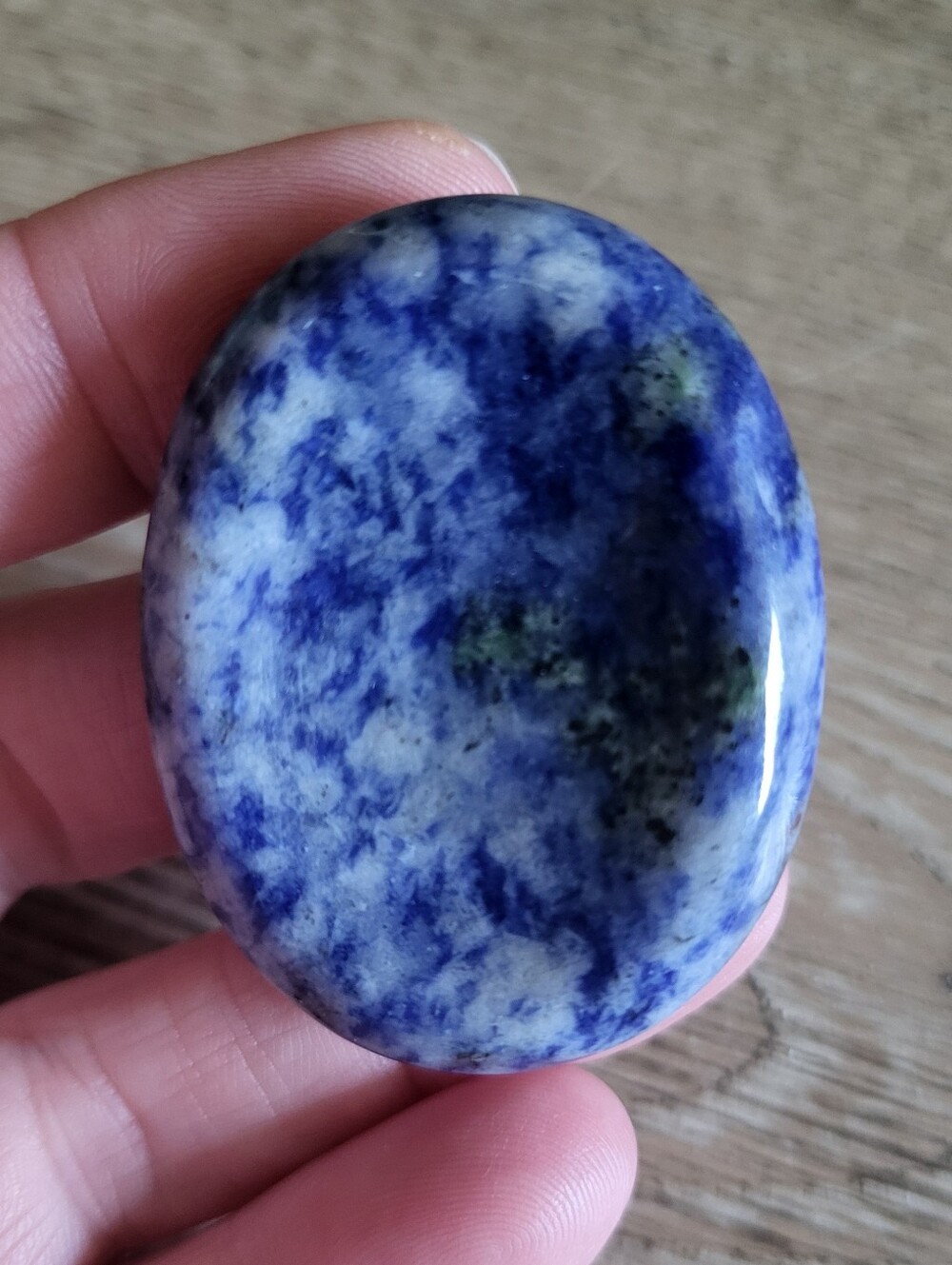 Sodalite Palm Stone